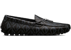 Dior Mocassin Black Cd Diamond Leather