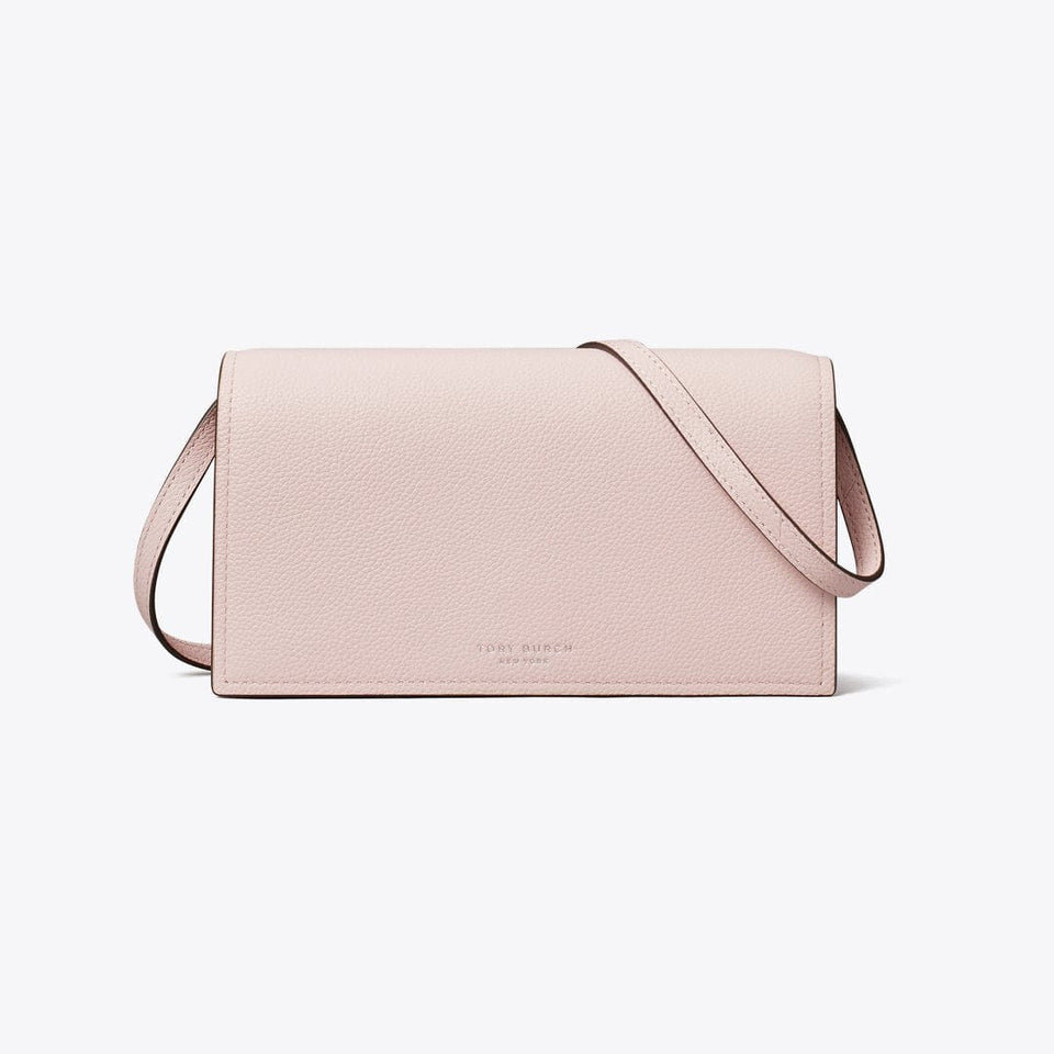 Tory Burch Perry Wallet Crossbody Rose