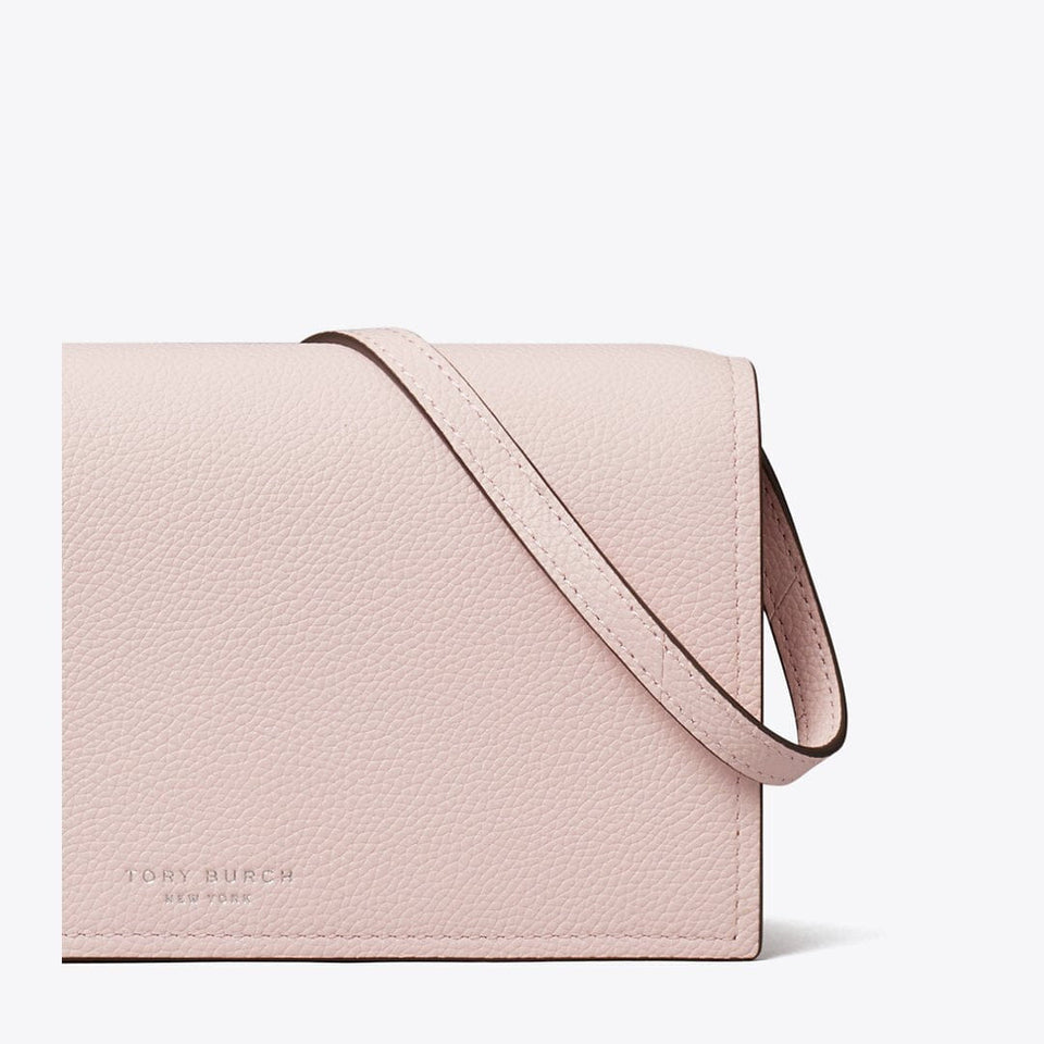 Tory Burch Perry Wallet Crossbody Rose