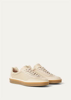 LoroPiana Tennis Walk Sneaker Pearl Powder