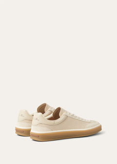 LoroPiana Tennis Walk Sneaker Pearl Powder
