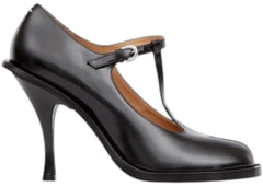 Maison Margiela Bourgeoise Chunky Pump T-Bar Black Womens