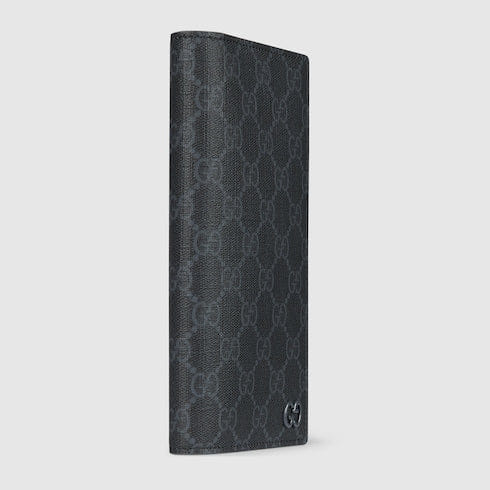 Grey interior GG long wallet