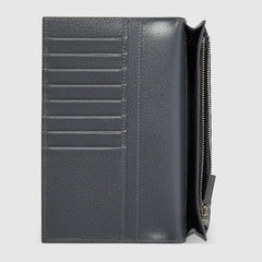 Grey interior GG long wallet