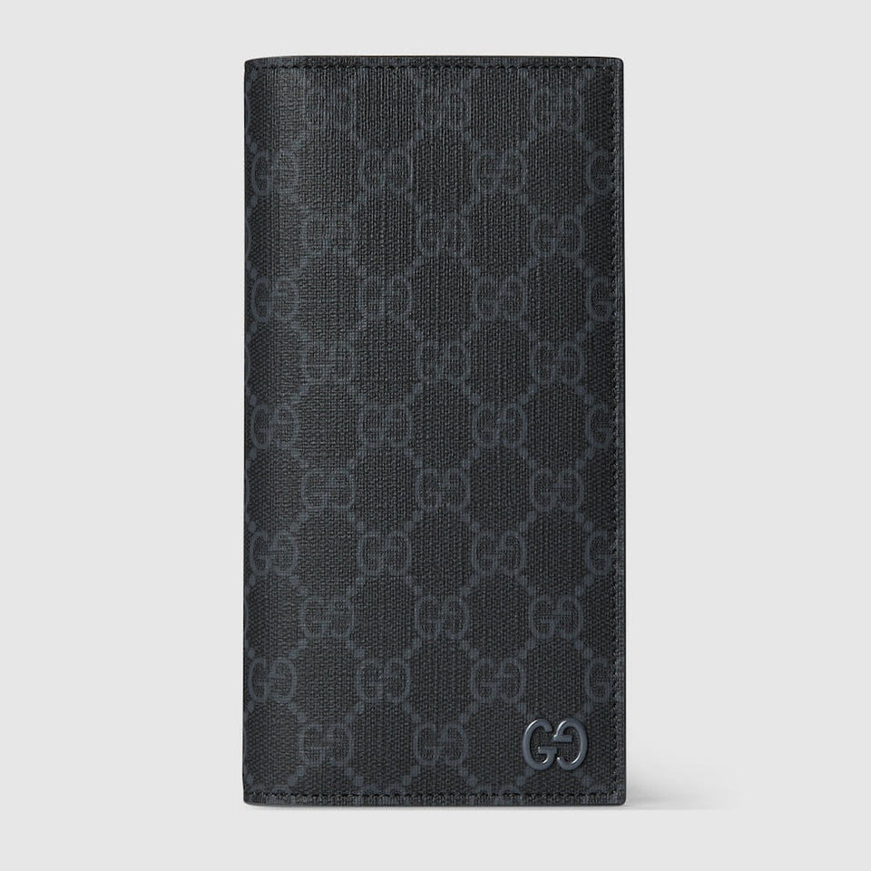 Grey interior GG long wallet
