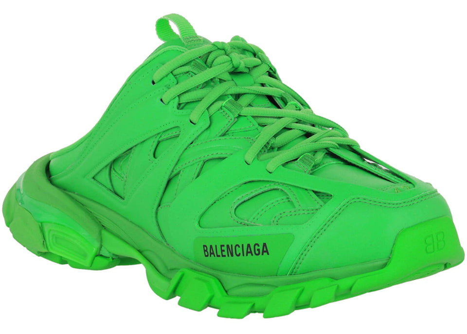 Balenciaga Track Mule Sneakers Green Black