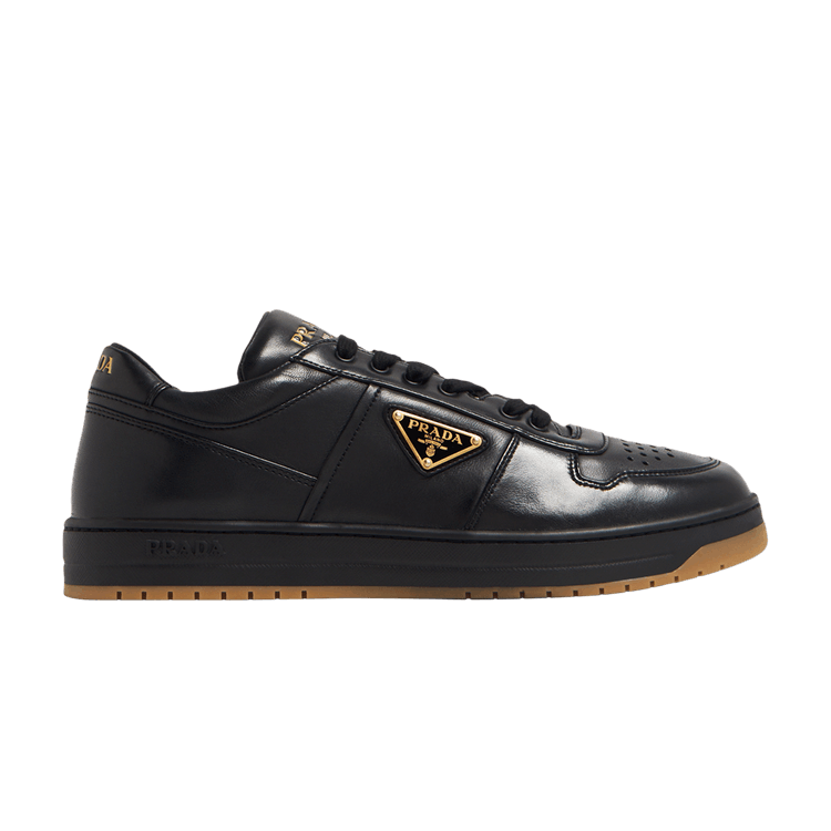Prada Downtown Leather Black Gold