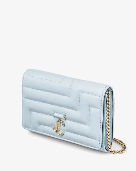 Jimmy Choo Avenue Nappa Leather Clutch