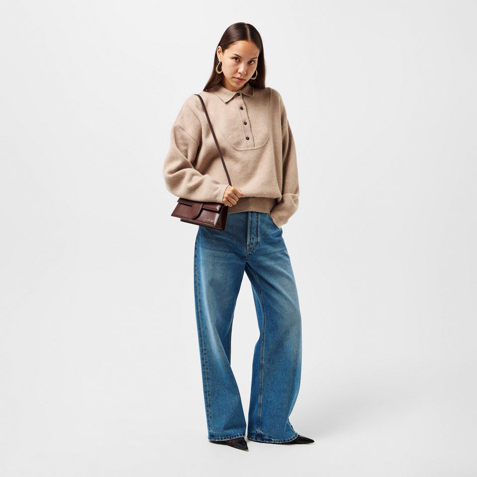 Structured Crew Neck Jumper