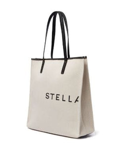 Stella McCartney large SMC canvas tote bag