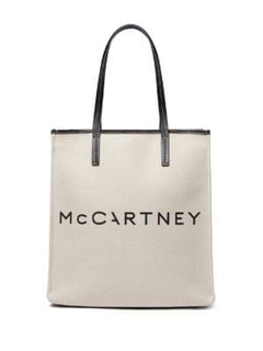 Stella McCartney large SMC canvas tote bag