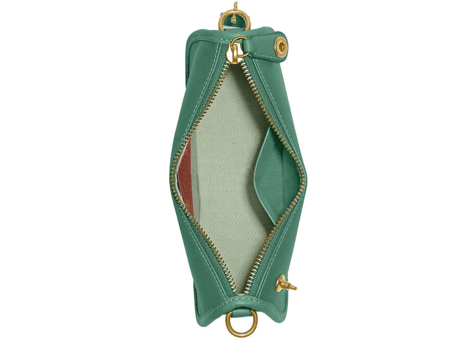 Coach Swinger 20 Brass/Bright Green