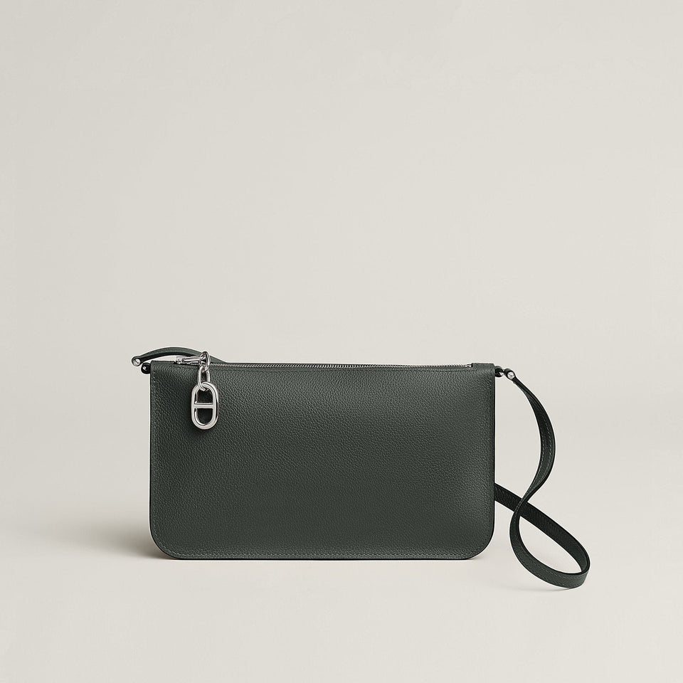 Hermes Zipengo Chaine D'Ancre To Go Pouch Biscuit
