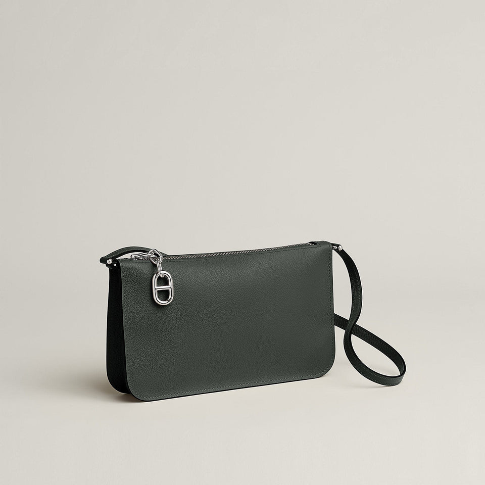 Hermes Zipengo Chaine D'Ancre To Go Pouch Biscuit