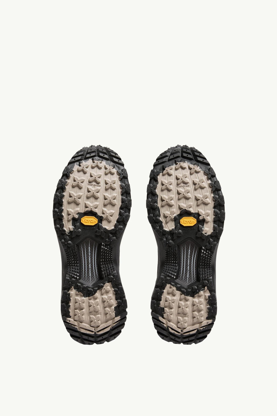 Moncler Trailgrip Lite3  Suede Sneakers Black