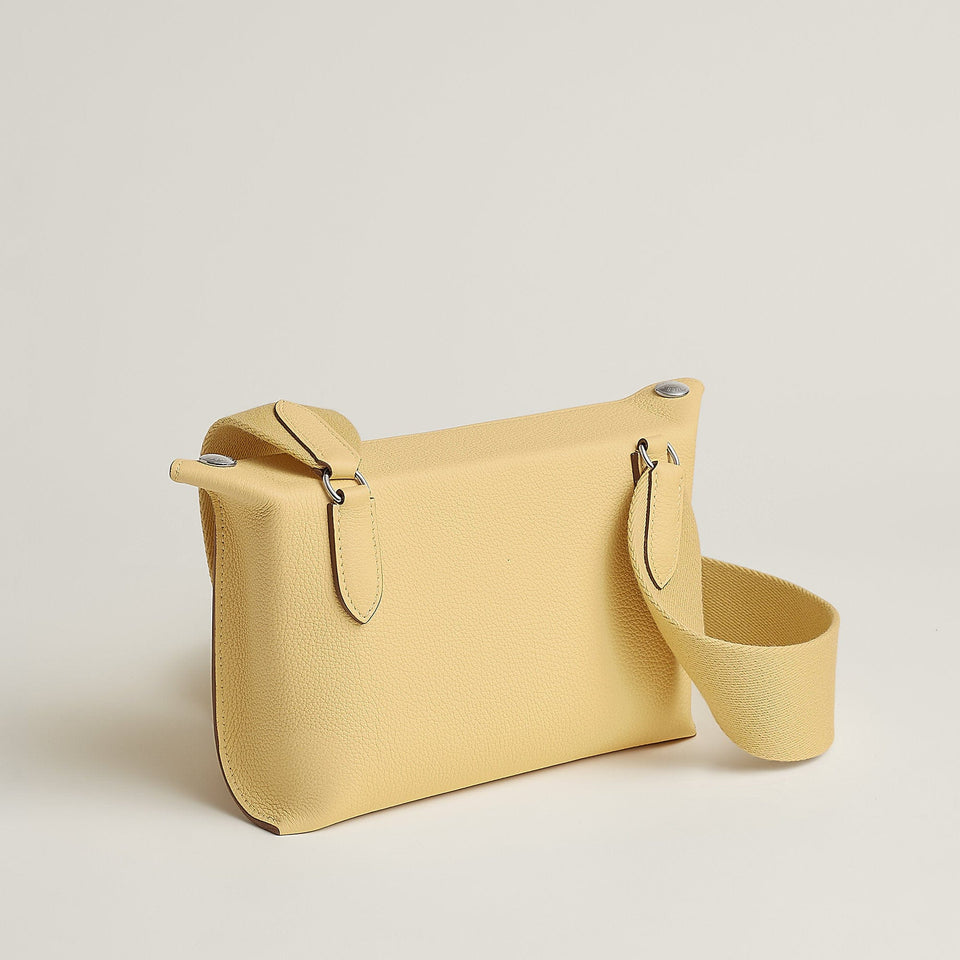 Hermes Herms Videpoches Bag Jaune Poussin