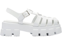 Prada Monolith Foam Rubber 55Mm Sandals White