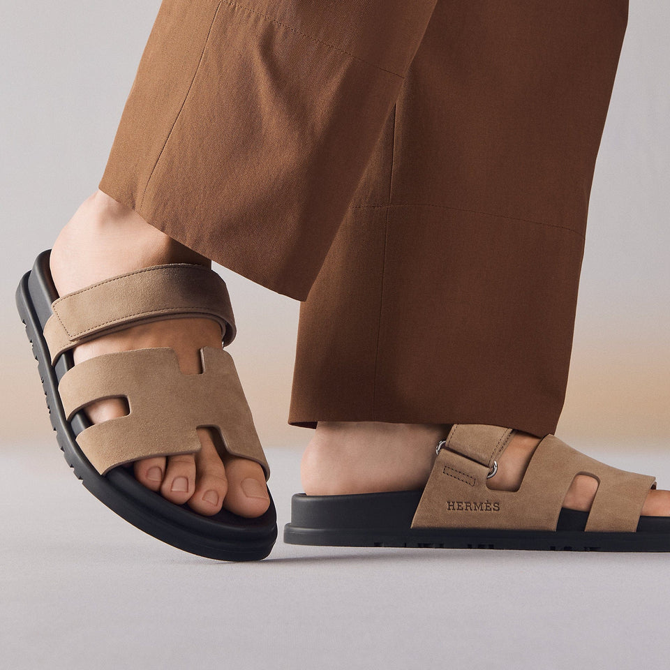 Hermes Chypre Sandal Noir