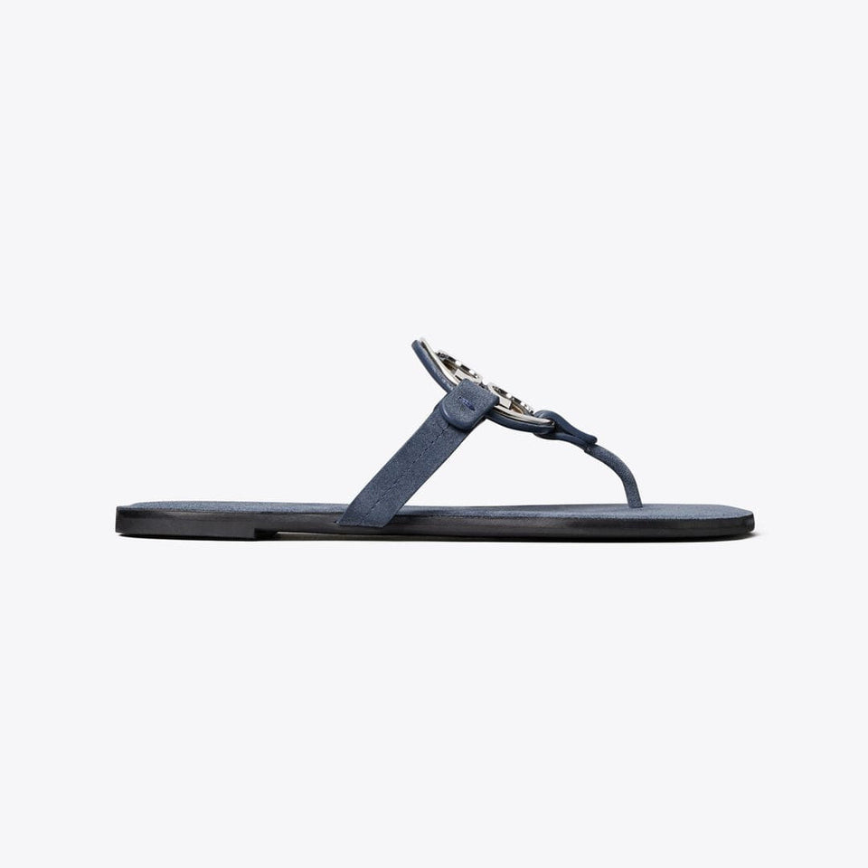 Tory Burch Metal Miller DEEP WAVE / SILVER