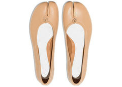 Maison Margiela Tabi Ballerina Flats Nude Womens