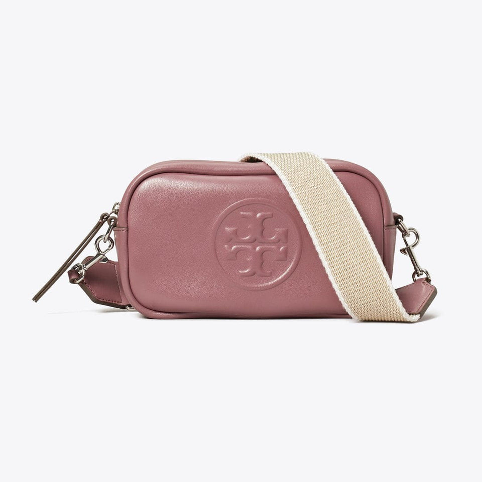 Tory Burch Mini Miller natuura Crossbody Bag Mauve