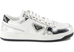 Wmns Prada Downtown Leather 'Silver White'