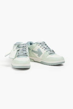 Off-White Out Of Office Leather Sneakers Mint