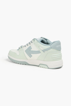 Off-White Out Of Office Leather Sneakers Mint