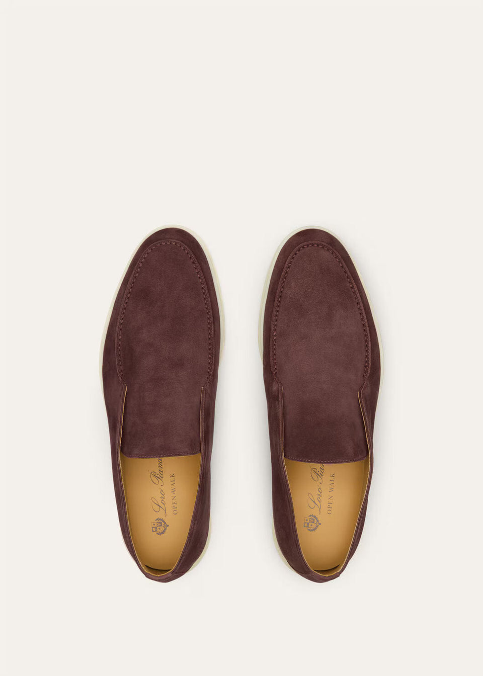 LoroPiana Open Walk Ankle Boot Very Dark Maroon