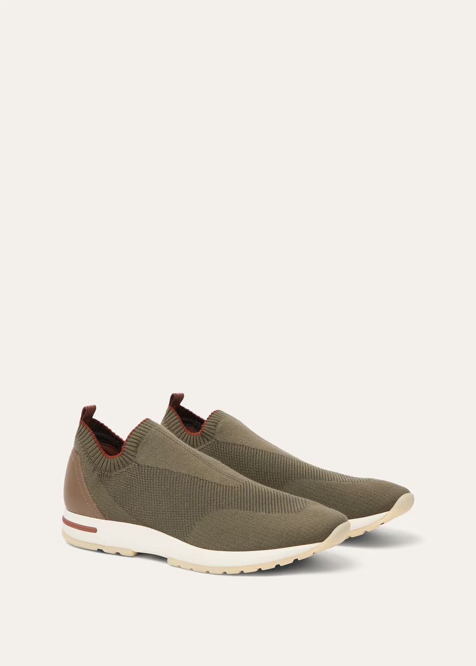 LoroPiana 360 LP Flexy Walk Sneaker Military Summer