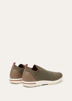 LoroPiana 360 LP Flexy Walk Sneaker Military Summer