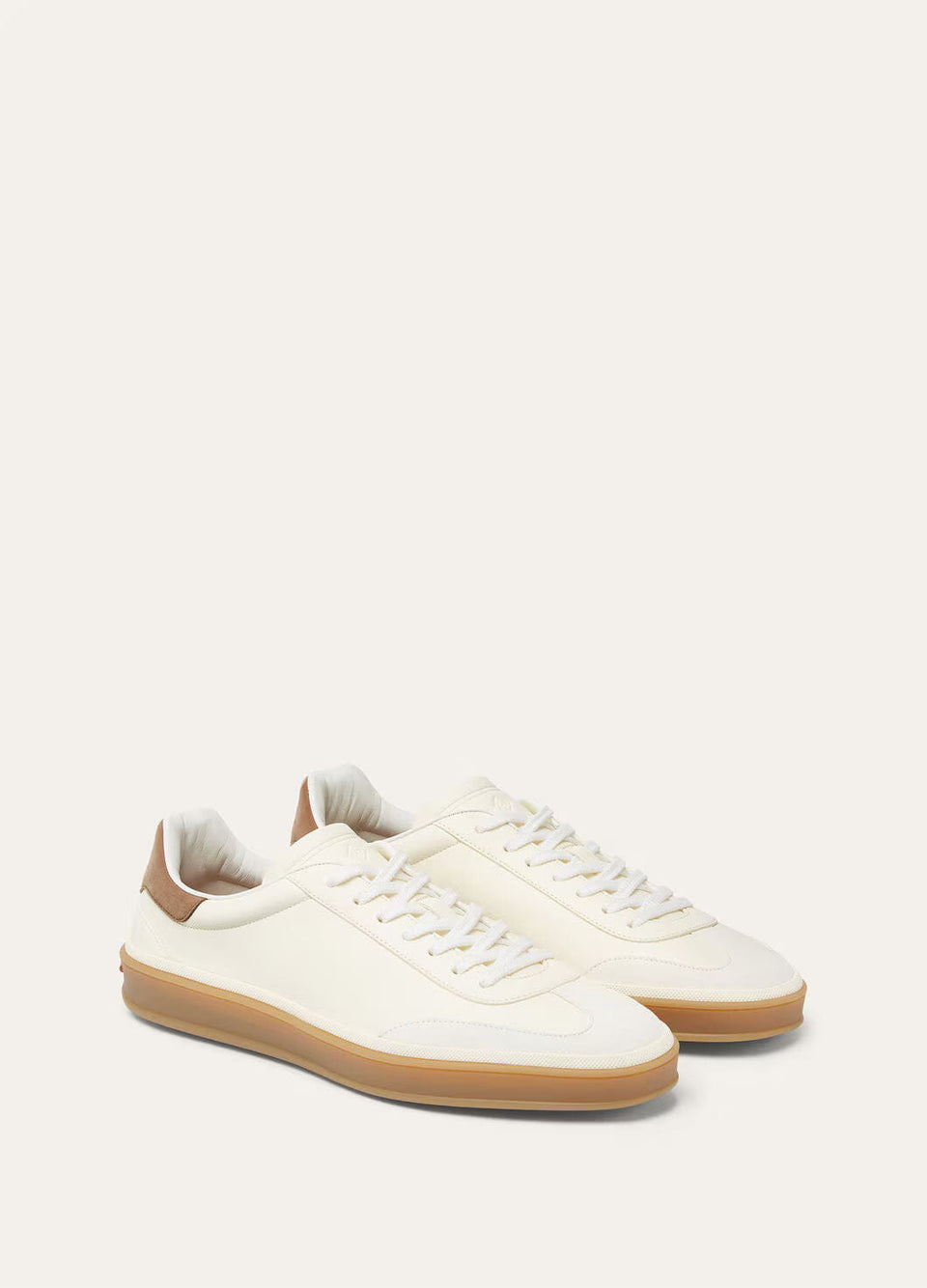 LoroPiana Tennis Walk Sneaker White