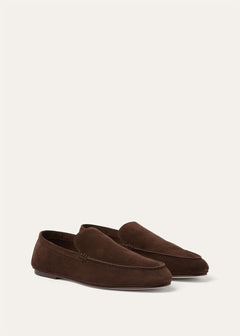 LoroPiana Summer Anton Walk Loafer Terra