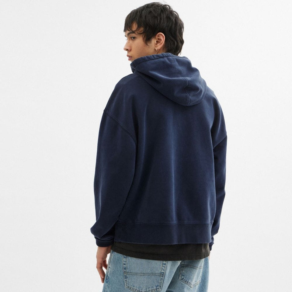 Coach Horse And Carriage Hoodie Navy Blue