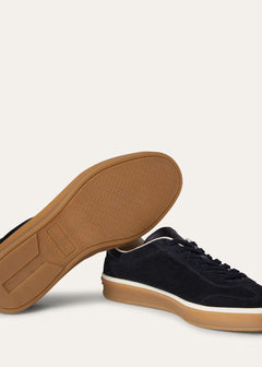 LoroPiana Tennis Walk Sneaker Blue Navy