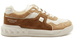 Valentino One Stud Desert Beige & Cigar
