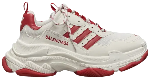 Balenciaga x Adidas Triple S Sneaker 'White Red'