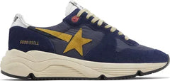 Golden Goose Running Sole Blue Mustard