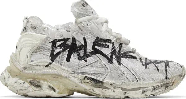 Balenciaga Runner Graffiti White Black (Women's)