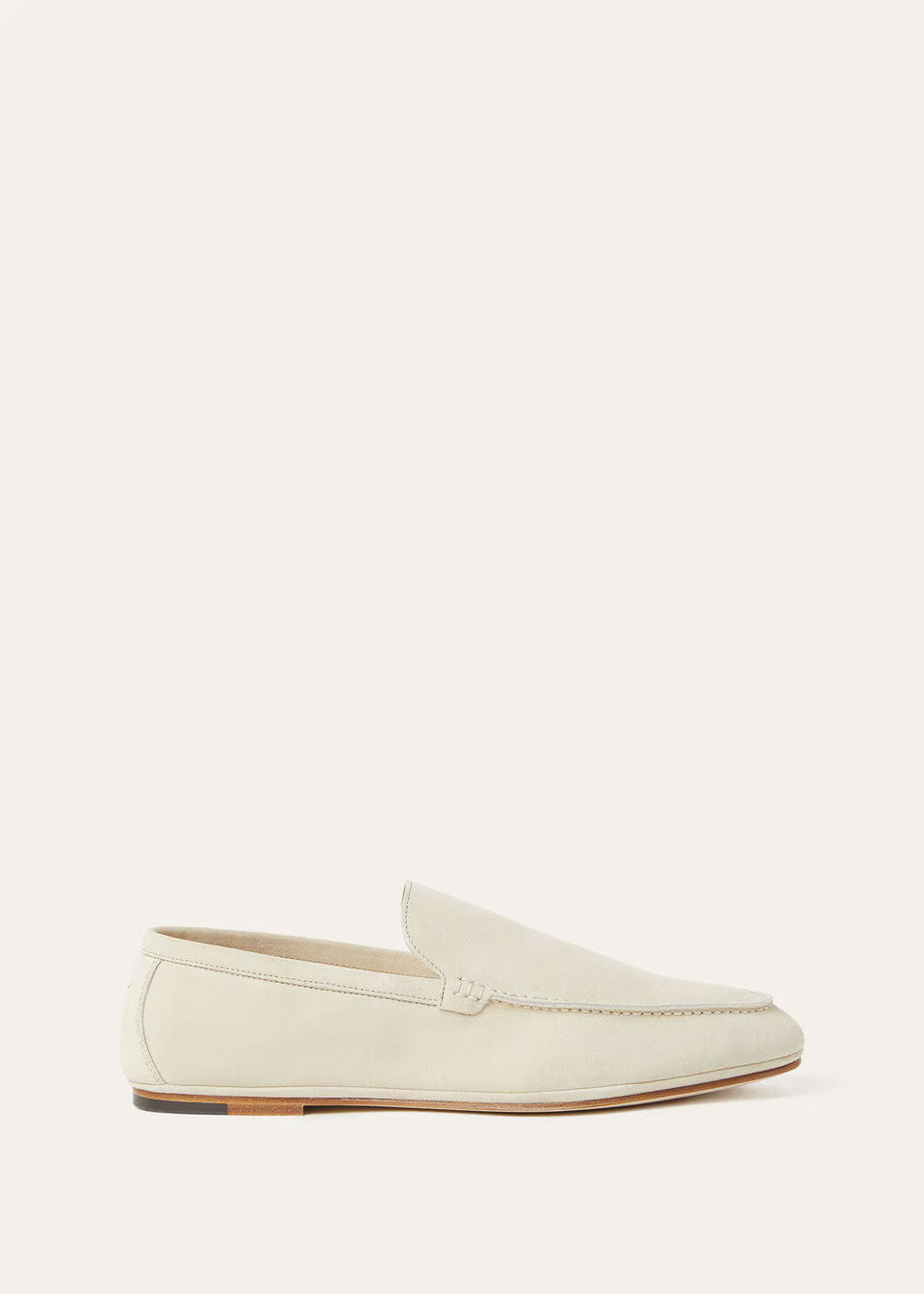 LoroPiana Summer Anton Walk Loafer Yogurt