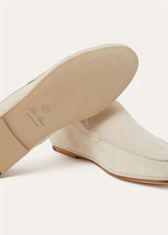 LoroPiana Summer Anton Walk Loafer Yogurt