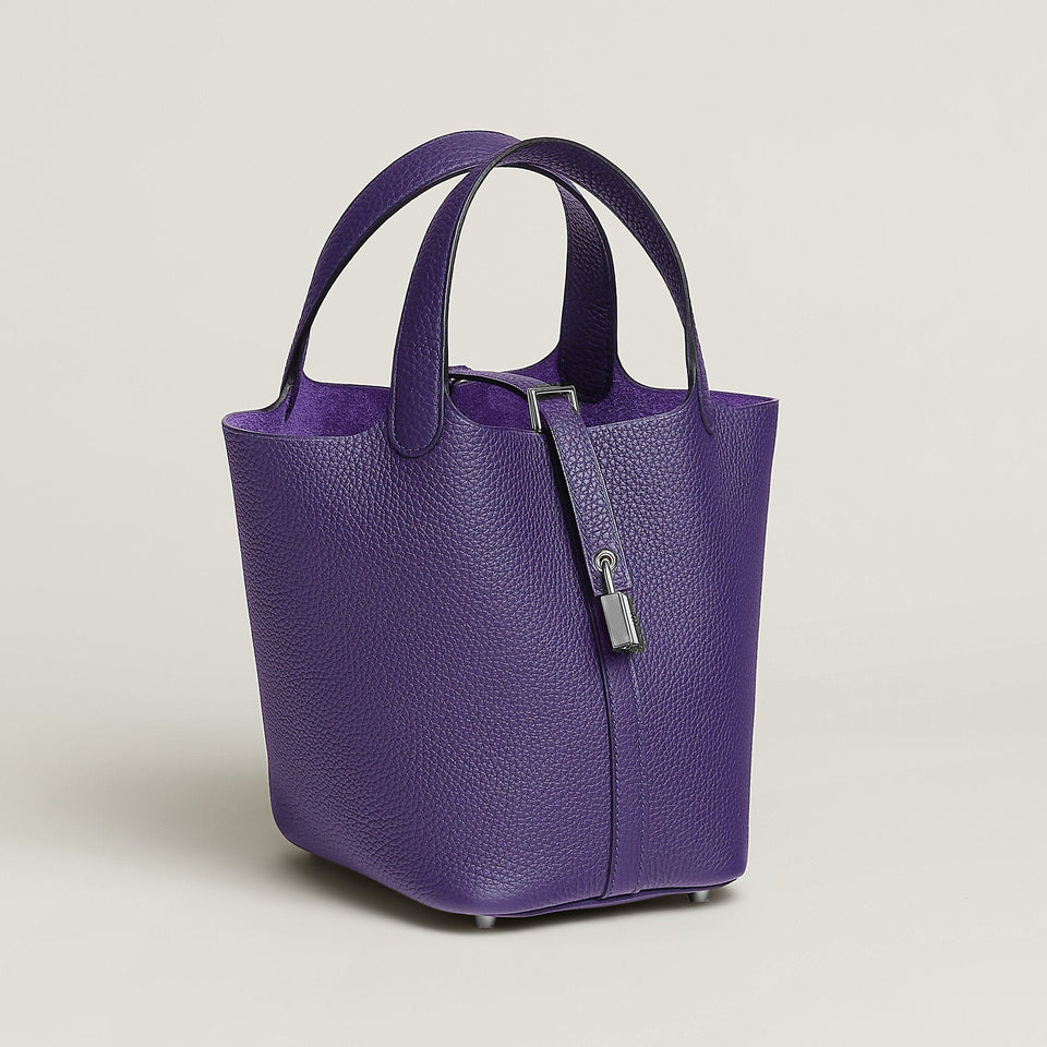 Hermes Picotin Lock 18 Bag Vert Yucca
