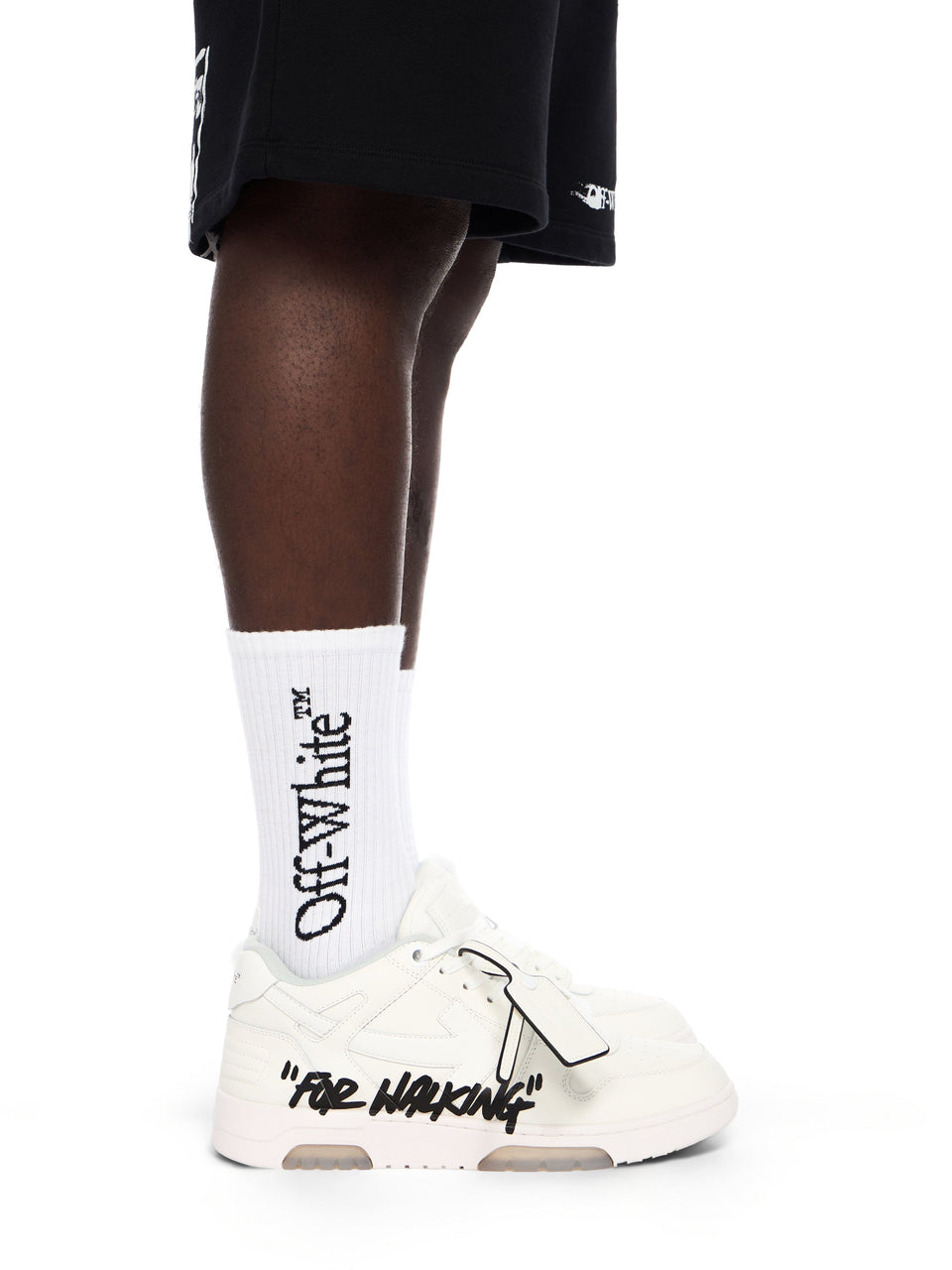 OFF-WHITE Out Of Office OOO Low Tops For Walking White