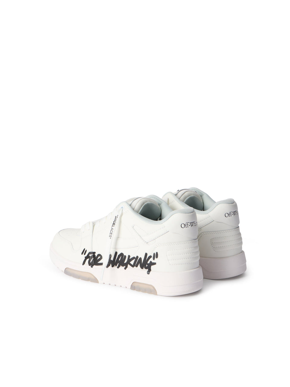 OFF-WHITE Out Of Office OOO Low Tops For Walking White