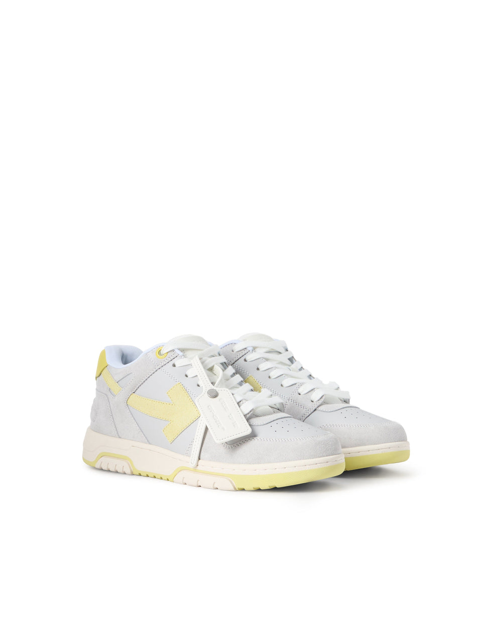 Off-White Out Of Office Suede Sneakers Grey