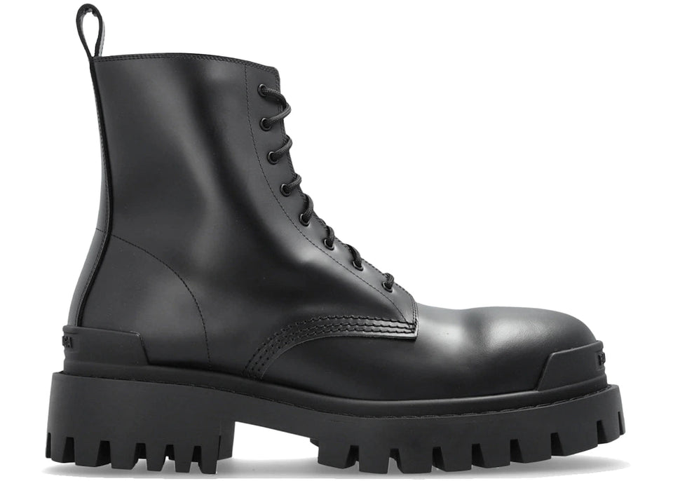 Balenciaga Combat Strike Boot Black