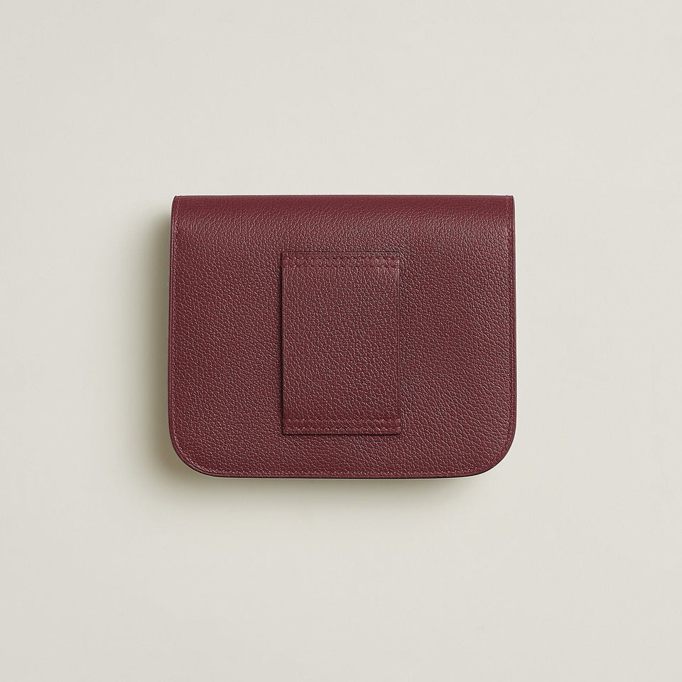 Hermes Constance Slim Wallet Gris Meyer