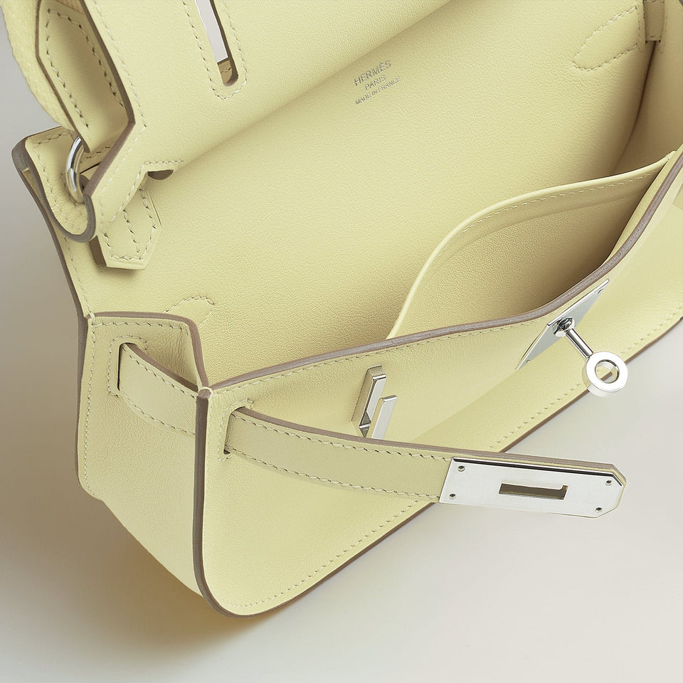 Hermes Jypsiere Mini Bag Gris Ple