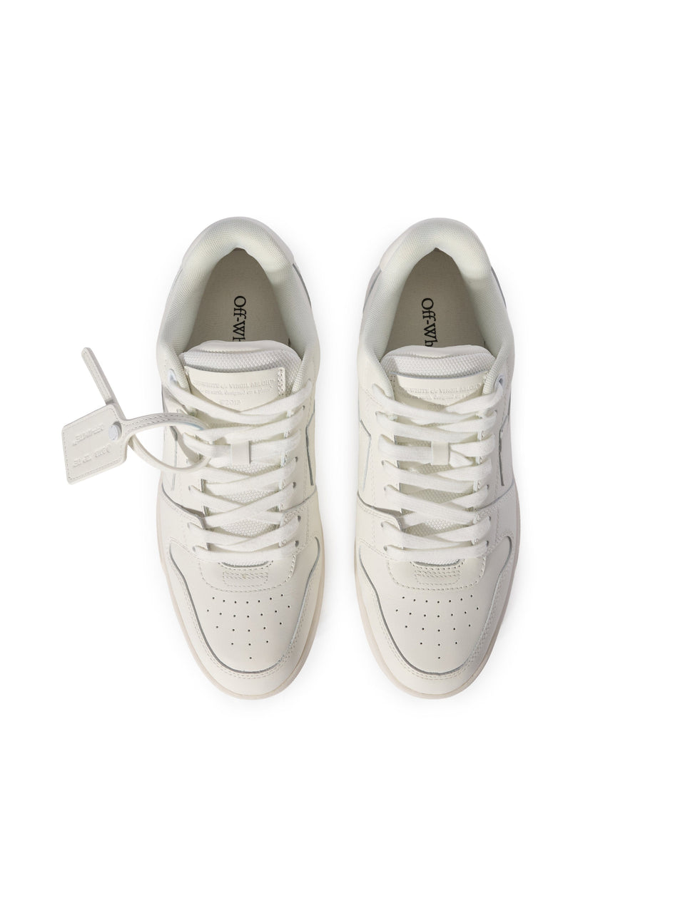 OFF-WHITE Out Of Office Low Triple White White Sole