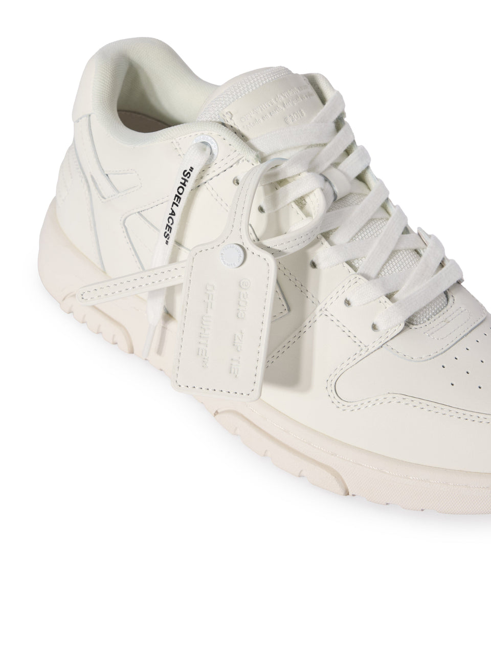 OFF-WHITE Out Of Office Low Triple White White Sole